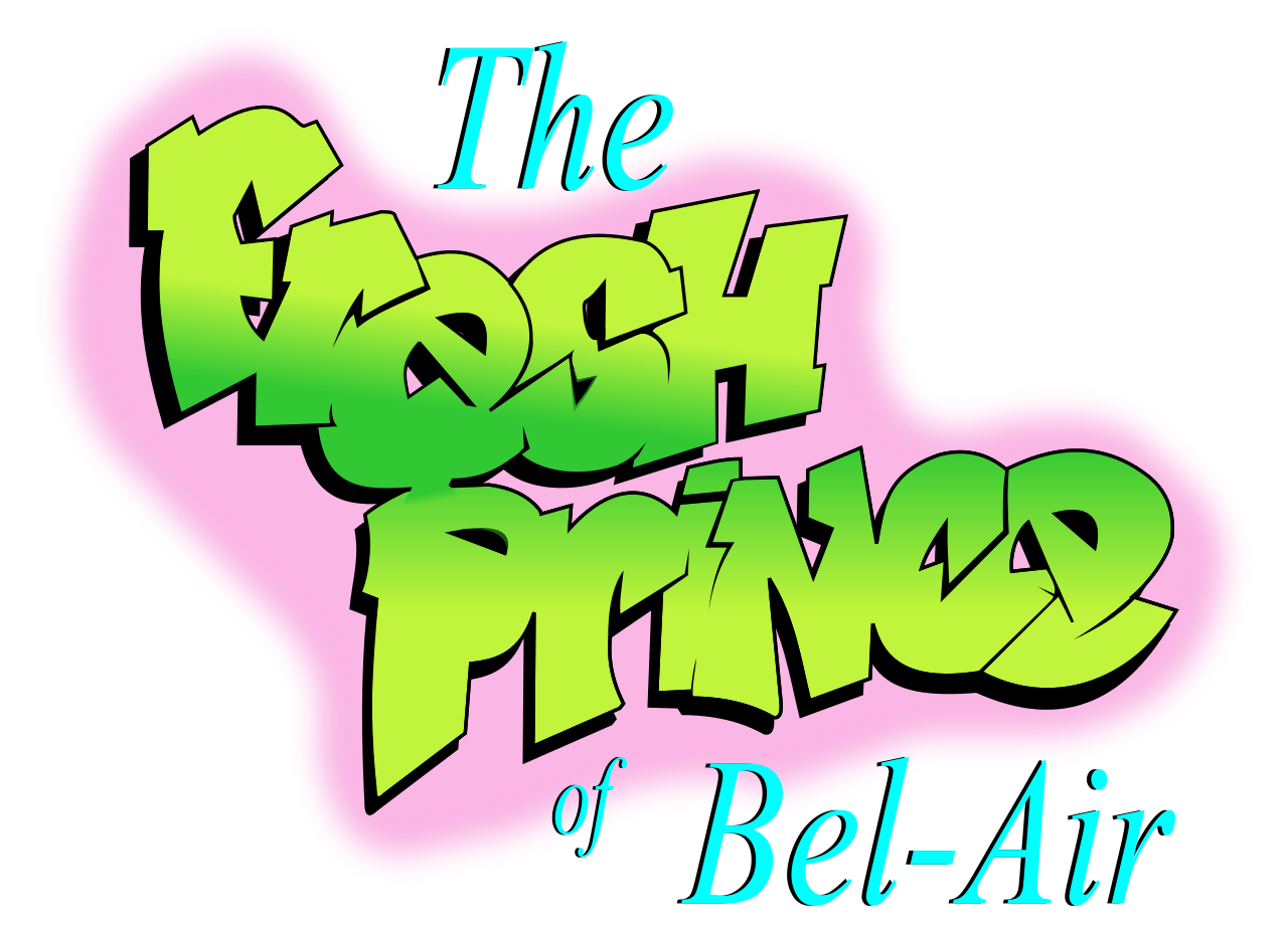 fresh prince of bel air logo font