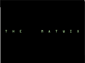 The Matwix Title Card