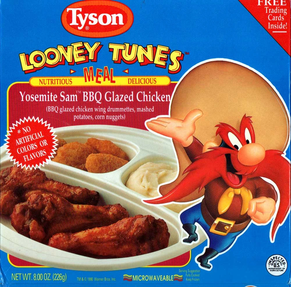 Yosemite Sam BBQ Glazed Chicken Looney Tunes Meals Wiki Fandom