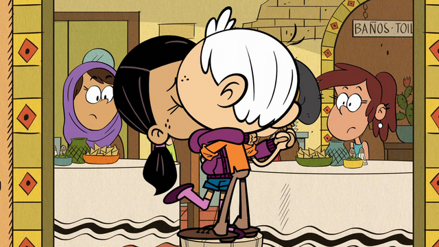 Image The Loud House Save The Date Lincoln Loud And Ronnie Anne Santiago Love Kiss Userbox Png