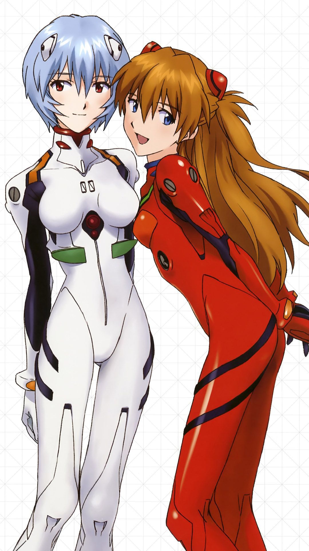 Image Ayanami Rei And Asuka Langley Soryu Anime Mobile Wallpaper 1080x1920 13766 3881567924