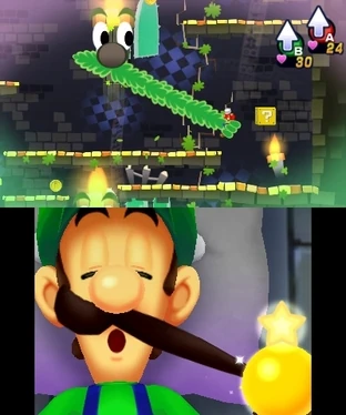 comment devenir luigi new super mario bros ds