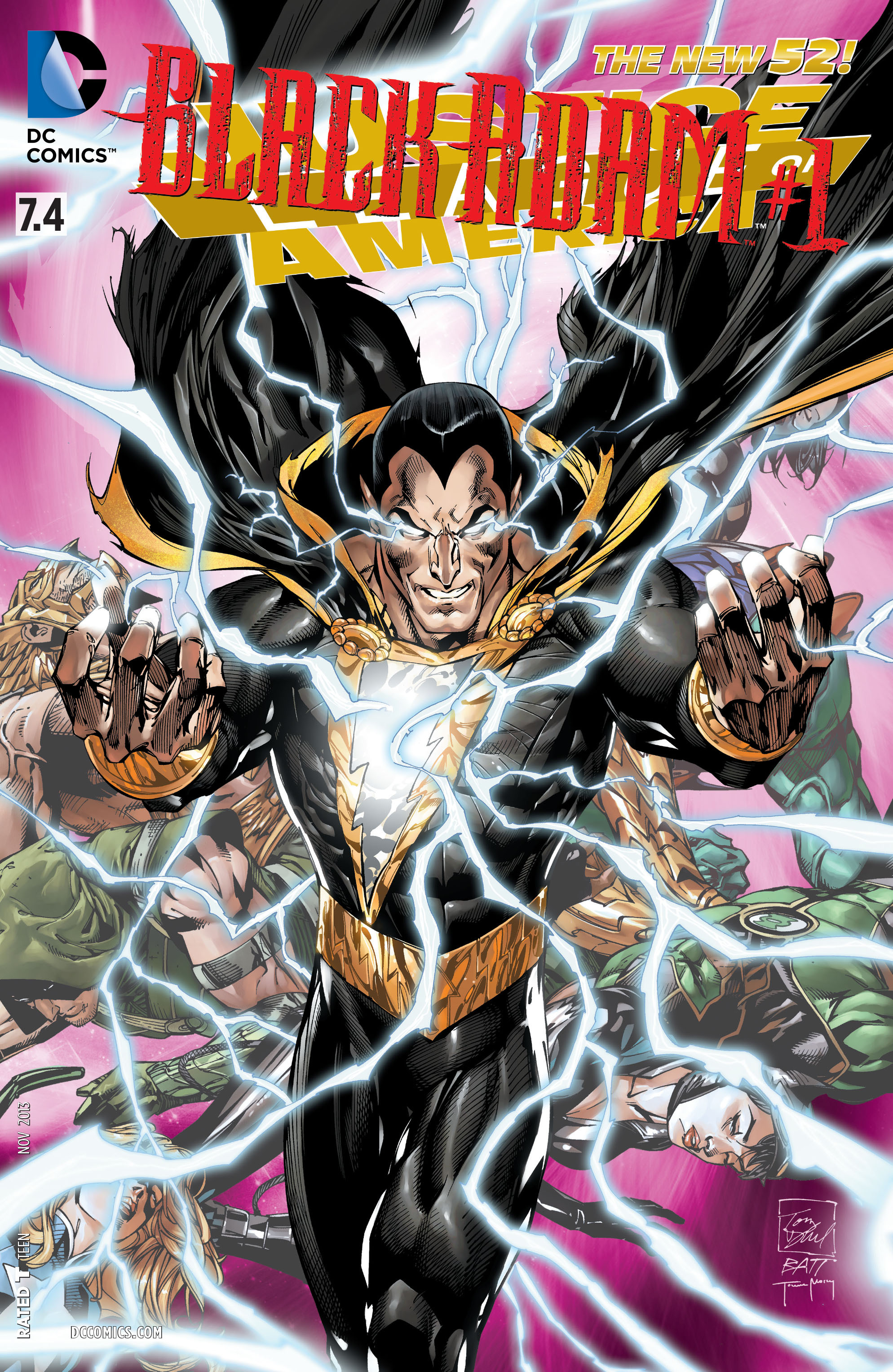 Justice League of America Vol 3 7.4 Black Adam DC Database Fandom powered by Wikia