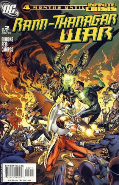 Details about   DC Comics Rann Thanagar War NM-/M 2005