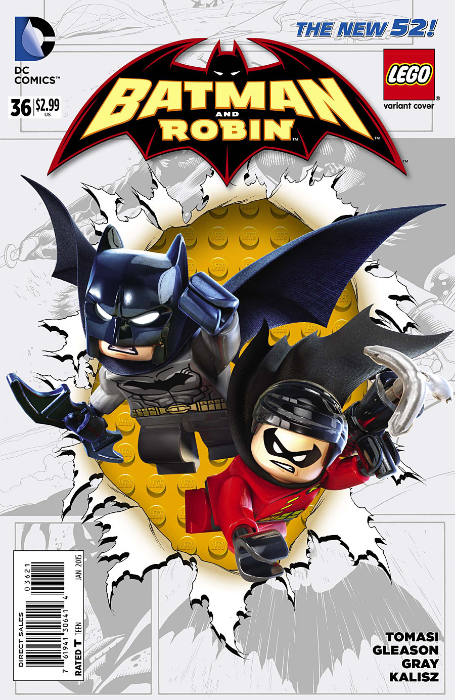 Image - Batman and Robin Vol 2 36 Lego Variant.jpg | DC Database | FANDOM powered by Wikia