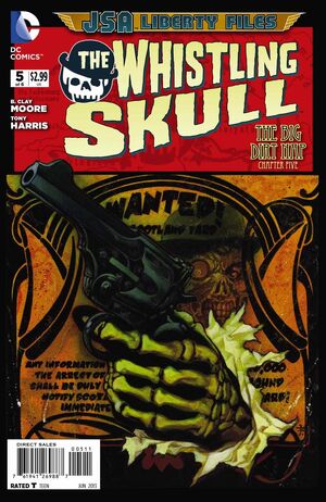 Cover for JSA Liberty Files: The Whistling Skull #5 (2013)
