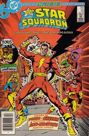 Cover for All-Star Squadron #52 (1985)