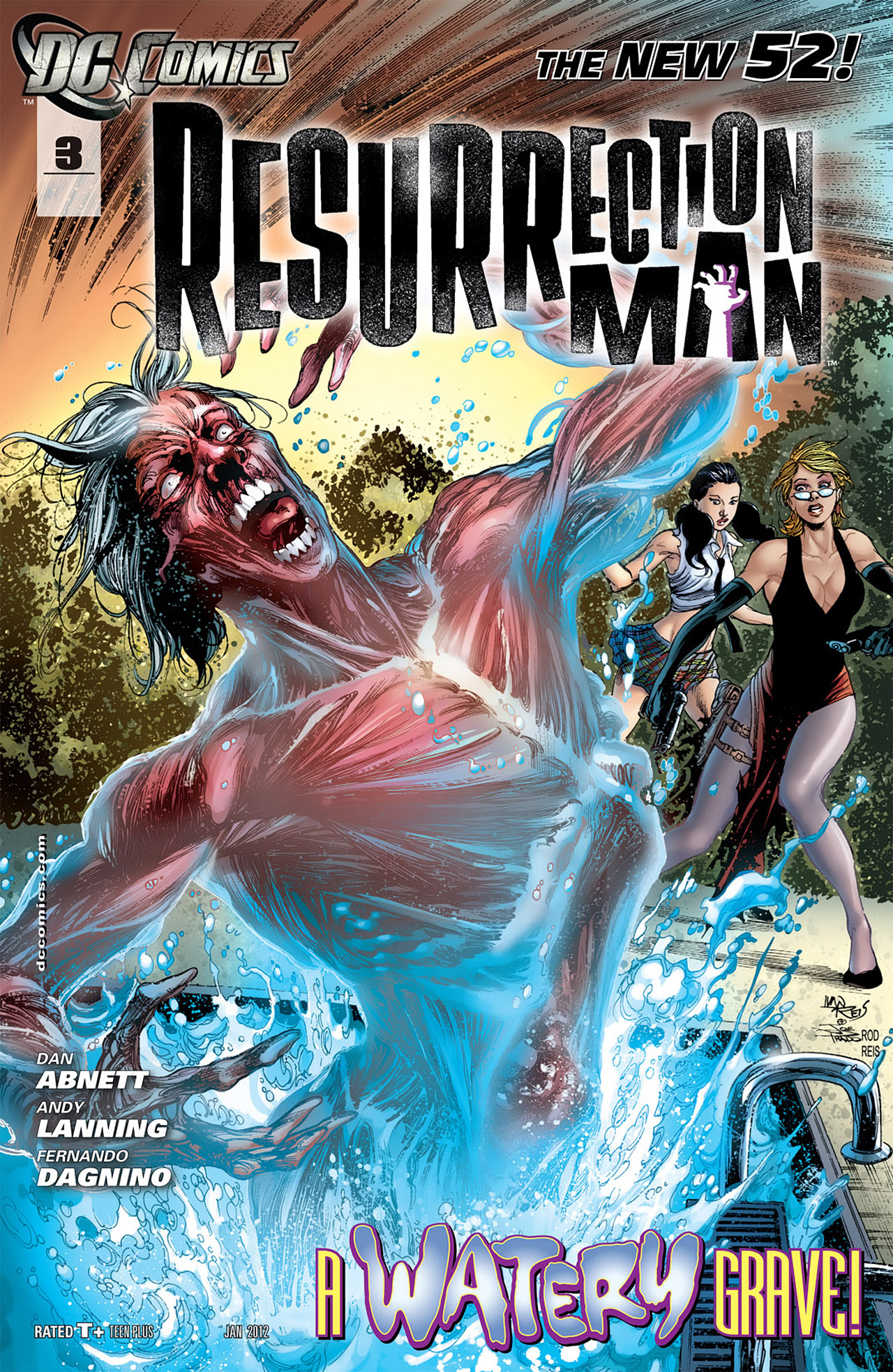 Resurrection Man Vol 2 3 DC Database Fandom powered by Wikia