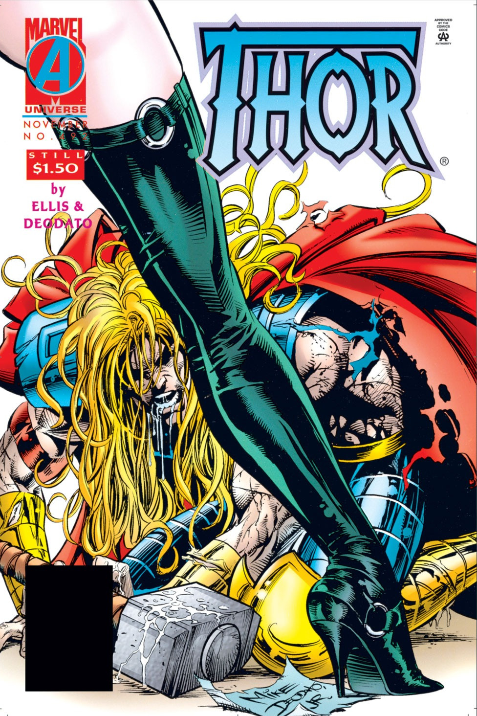 Thor Vol 1 492 | Marvel Database | FANDOM powered by Wikia