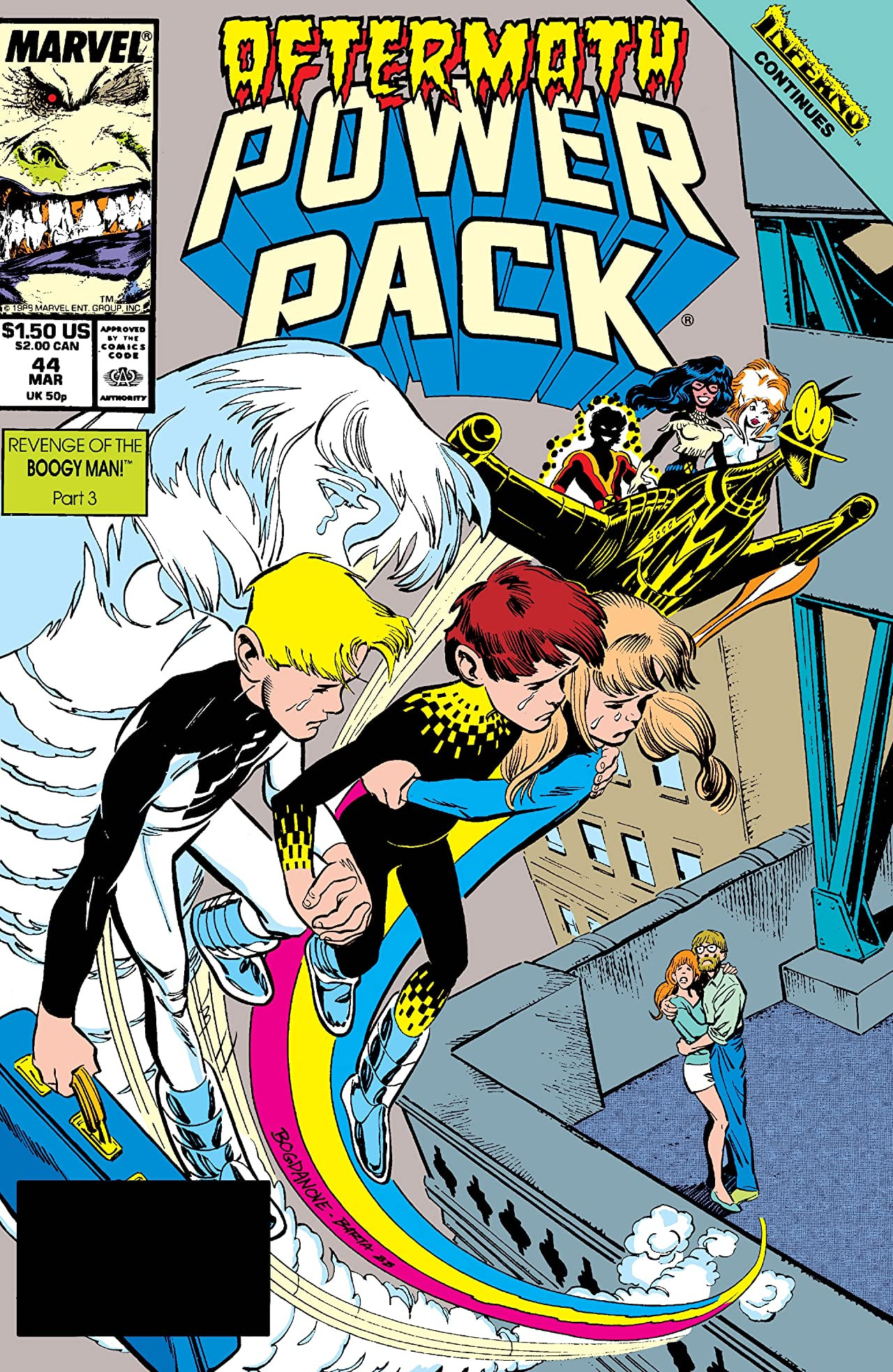 Power Pack Vol 1 44 Marvel Database Fandom Powered By Wikia 