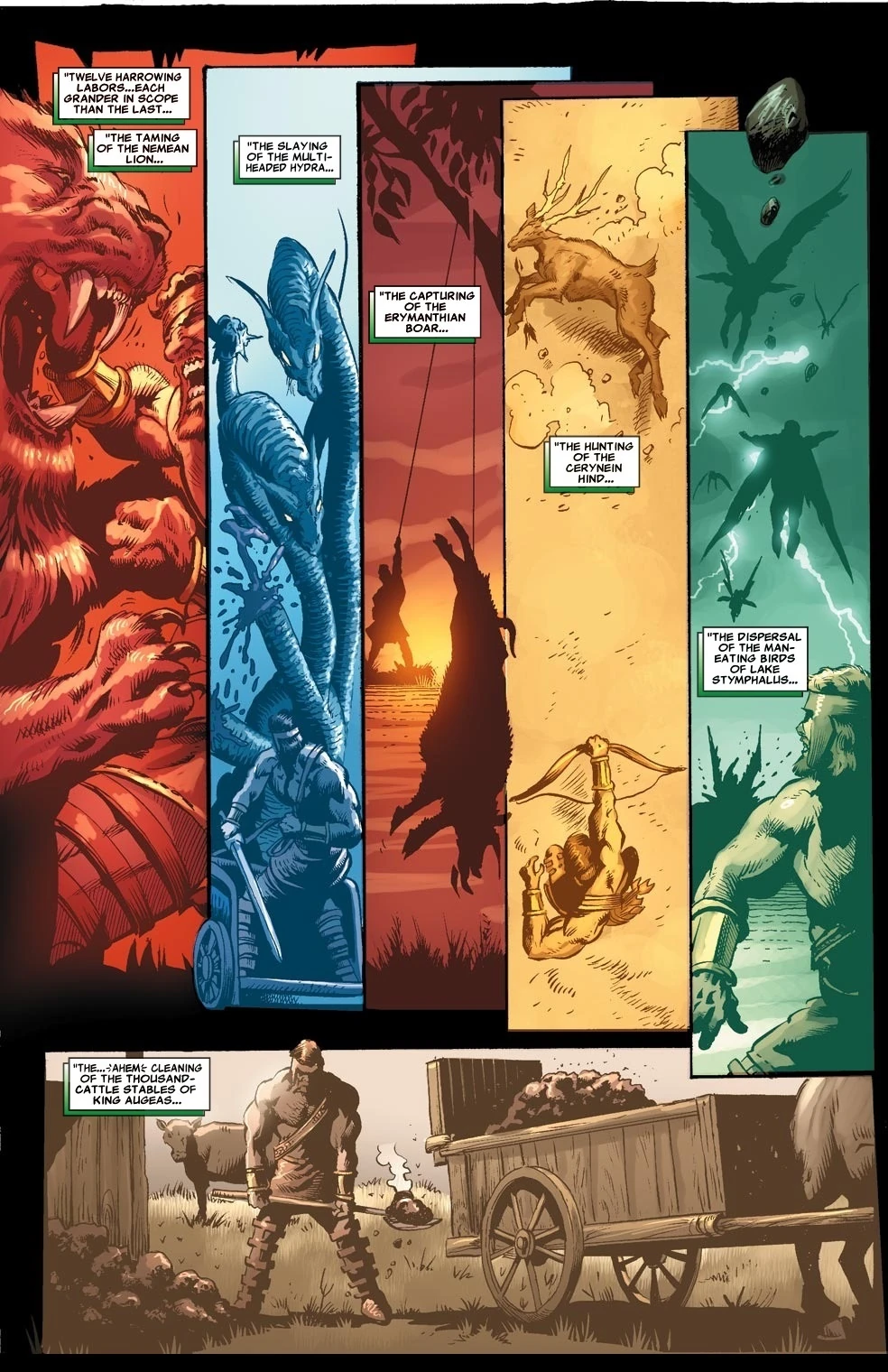 Twelve Labors of Hercules Marvel Database Fandom powered by Wikia