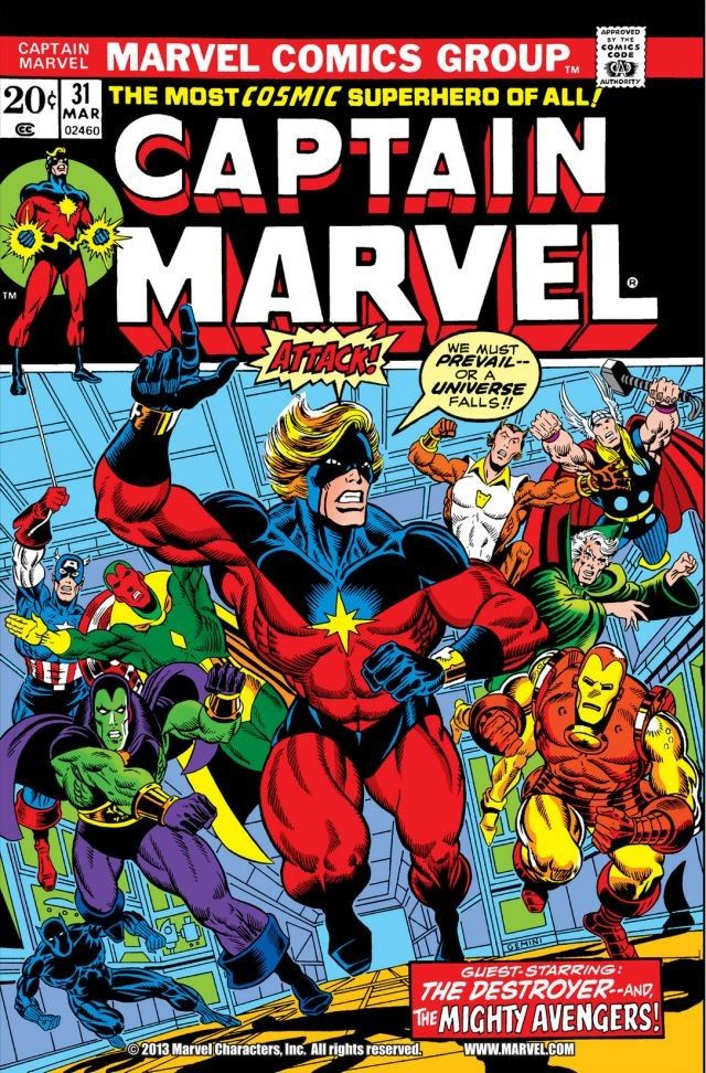 Captain Marvel Vol 1 31 | Marvel Database | Fandom powered by Wikia