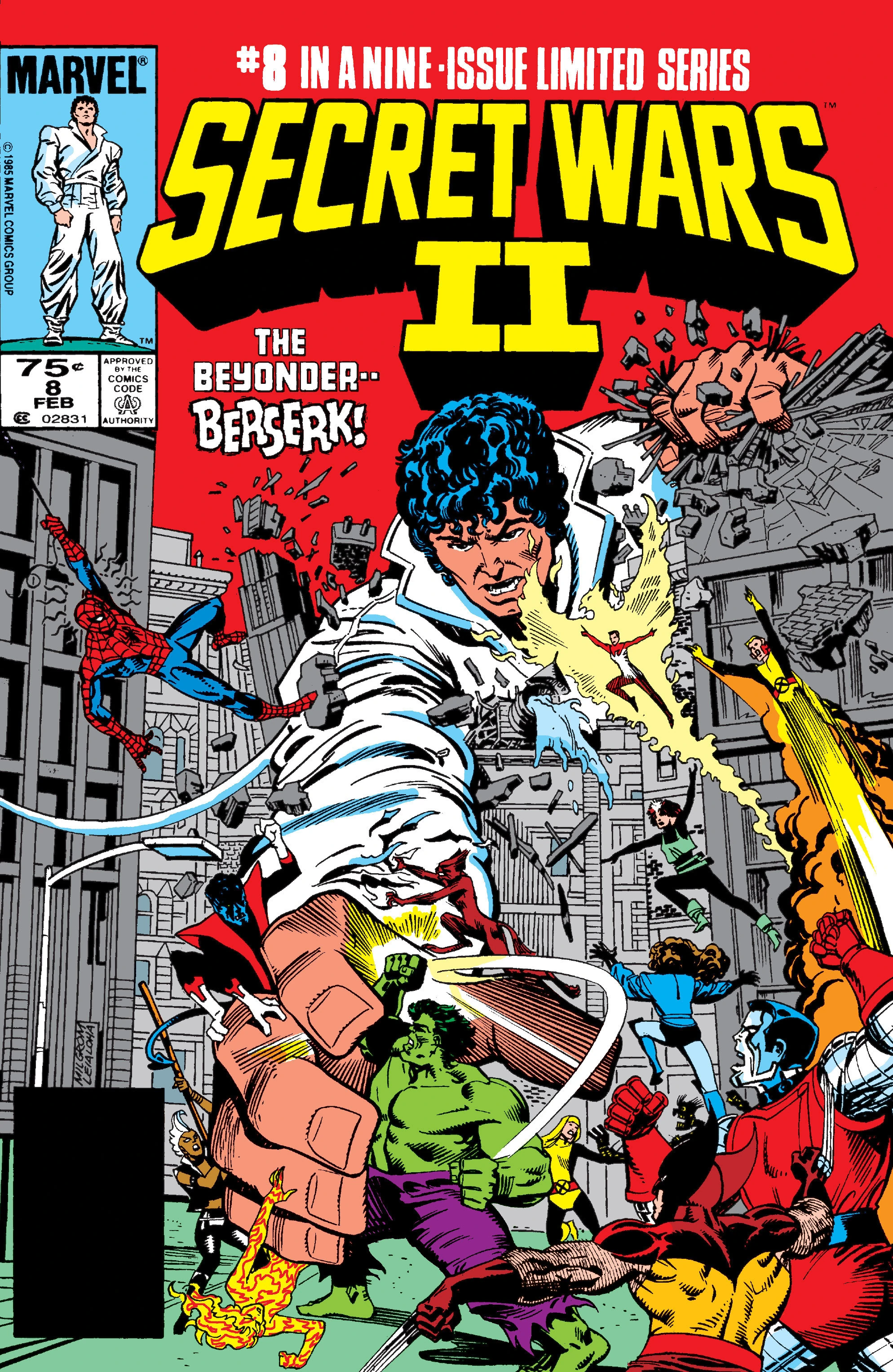 Secret Wars II Vol 1 8 | Marvel Database | Fandom powered by Wikia