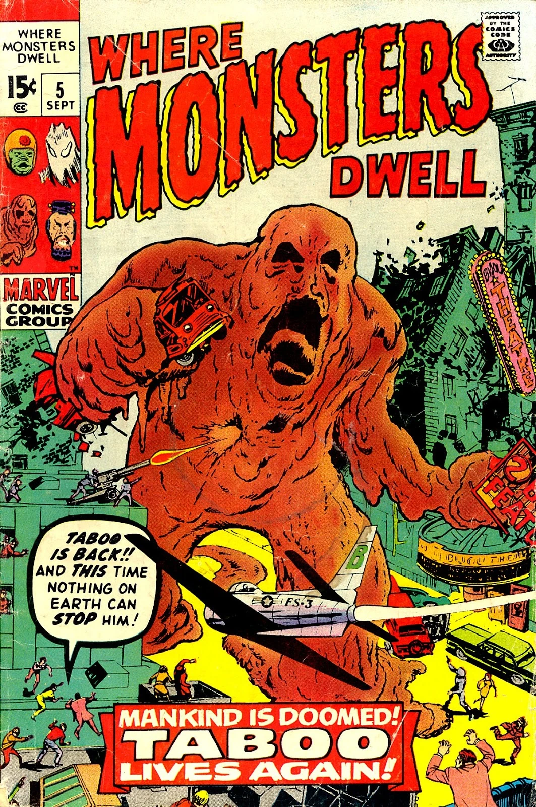 Where Monsters Dwell Vol 1 5 | Marvel Database | FANDOM powered by Wikia