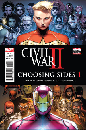 Civil War II Choosing Sides Vol 1 1