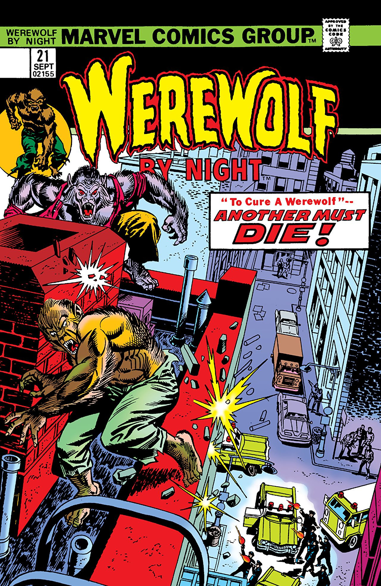 Werewolf by Night Vol 1 21 | Marvel Database | Fandom ...