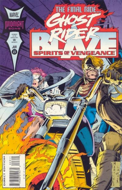 Ghost Rider/Blaze Spirits of Vengeance 5 Venom/Australian variant Marvel 1992 Ghost Rider/Blaze Spirits of Vengeance 5 Venom/Australian variant Marvel 1992