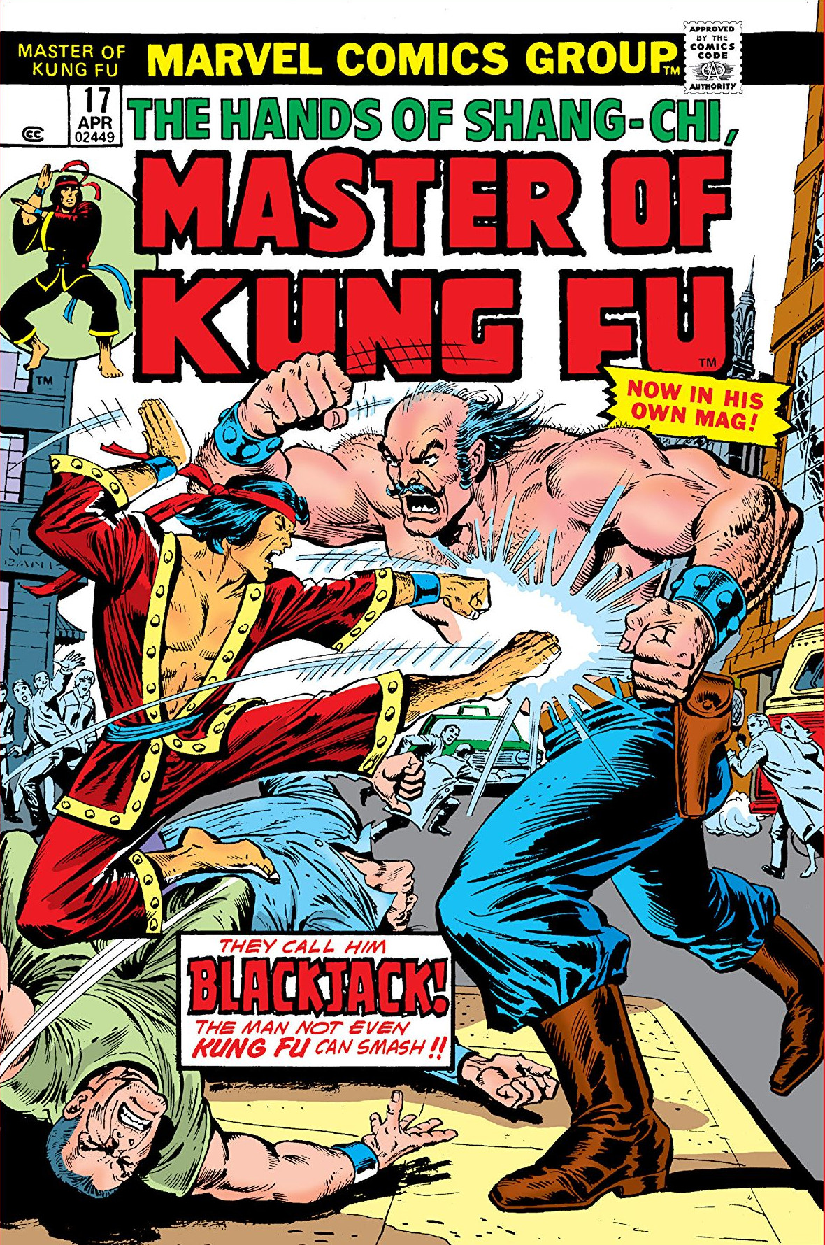 master of kung fu first appearance