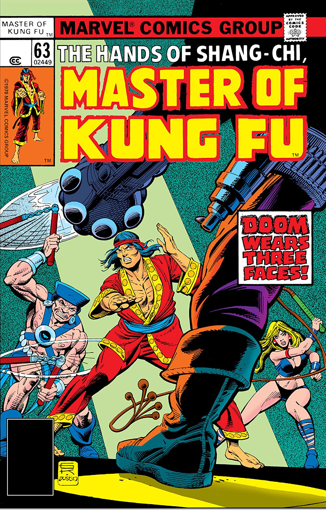 master of kung fu first appearance
