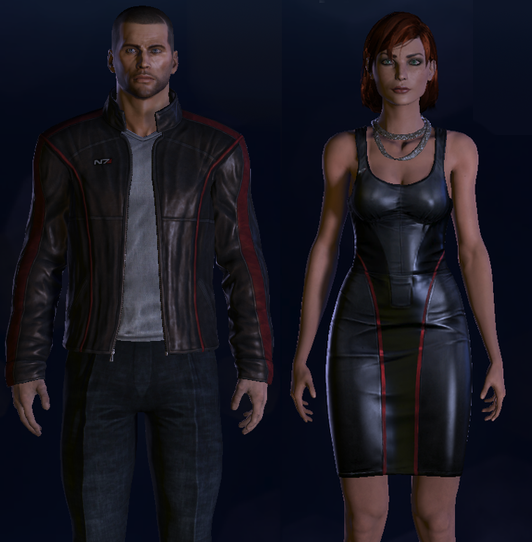 Mass effect casual outfit