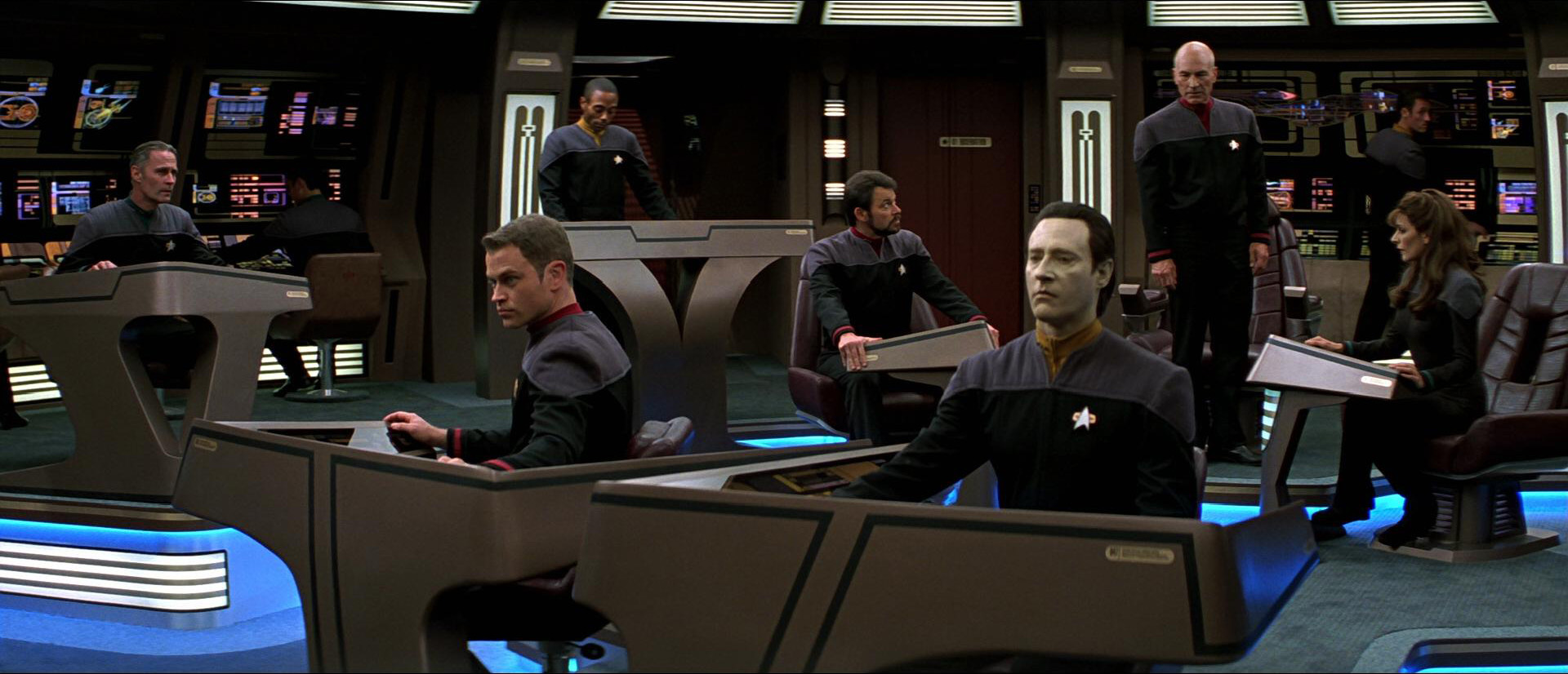 a Sovereign-class starship