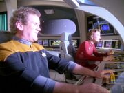 Kira und O'Brien entdecken ein klingonisches Minenfeld