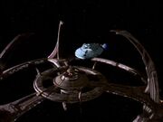 USS Voyager bei DS9