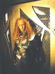 Susie Klingon stage
