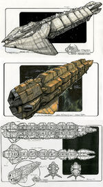 Cardassian freighter first design