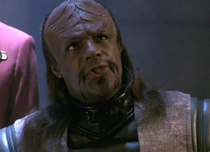 Image result for worf in undiscovered country