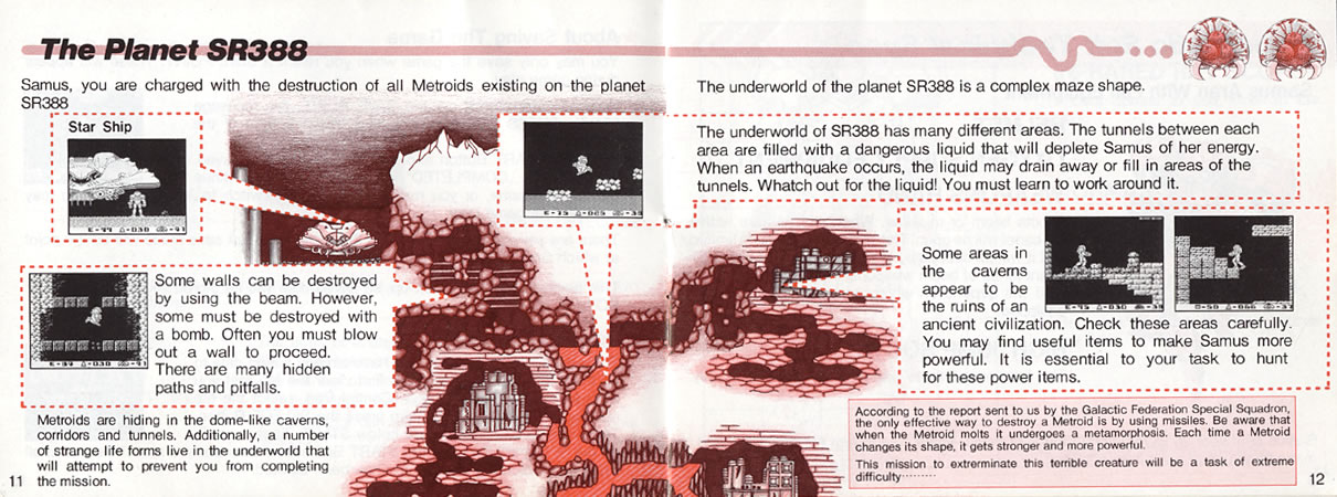 Metroid 2 Instruction Manual