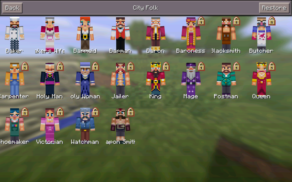 minecraft skins pocket edition