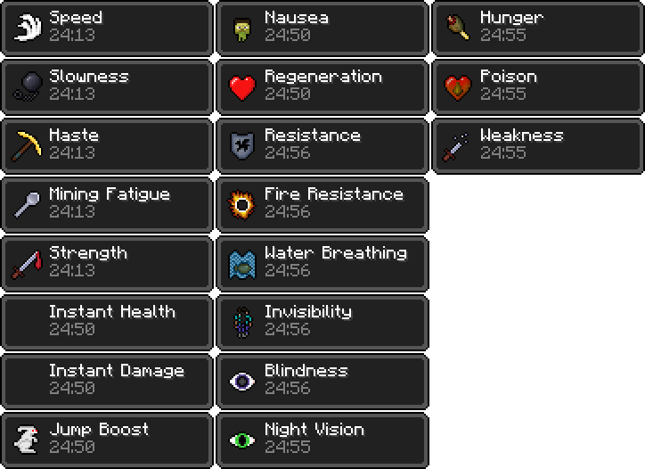 Status Effects Minecraft Pocket Edition Wiki FANDOM powered by Wikia