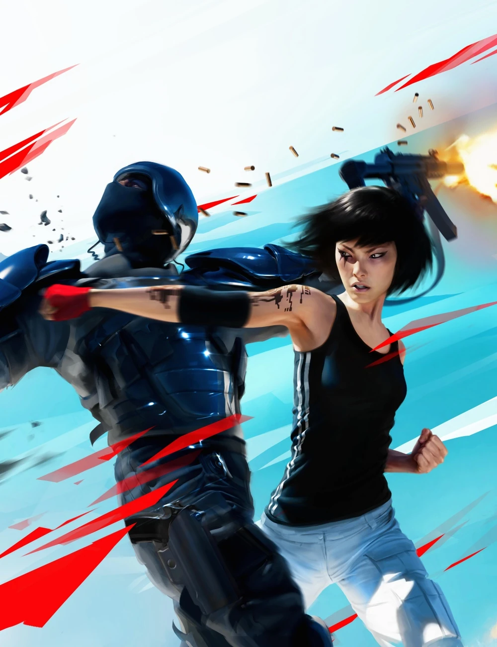 Image Faith punch.jpg Mirror's Edge Wiki Wikia