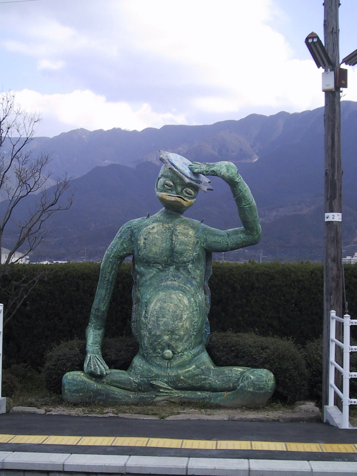 ArchivoKappa Statue Tanushimaru Station.jpg Wiki Mitología FANDOM