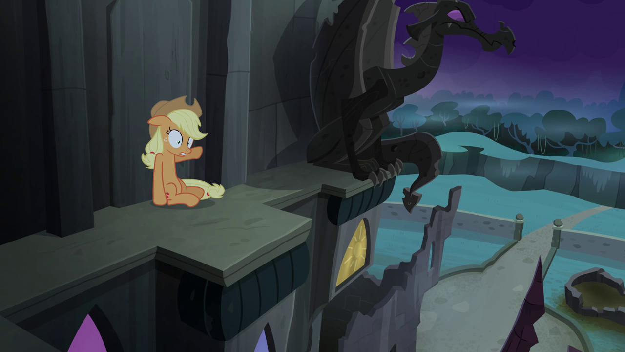 Applejack_leaning_on_wall_S04E03.png