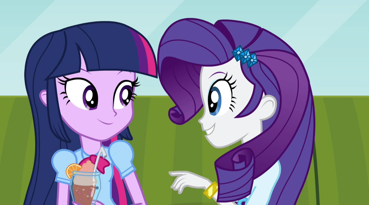 Image Twilight and Rarity "so much catching up to do" EG2.png My