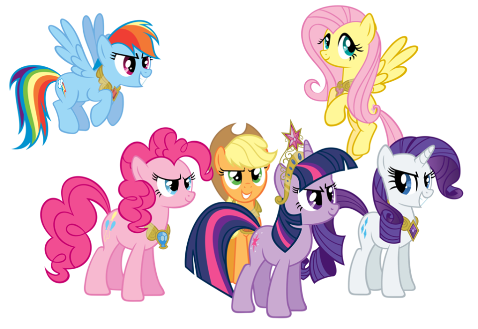 Mlp mane 6 base elements of harmony