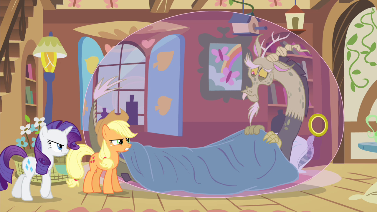 Applejack_and_Rarity_looking_at_sick_Discord_S4E11.png