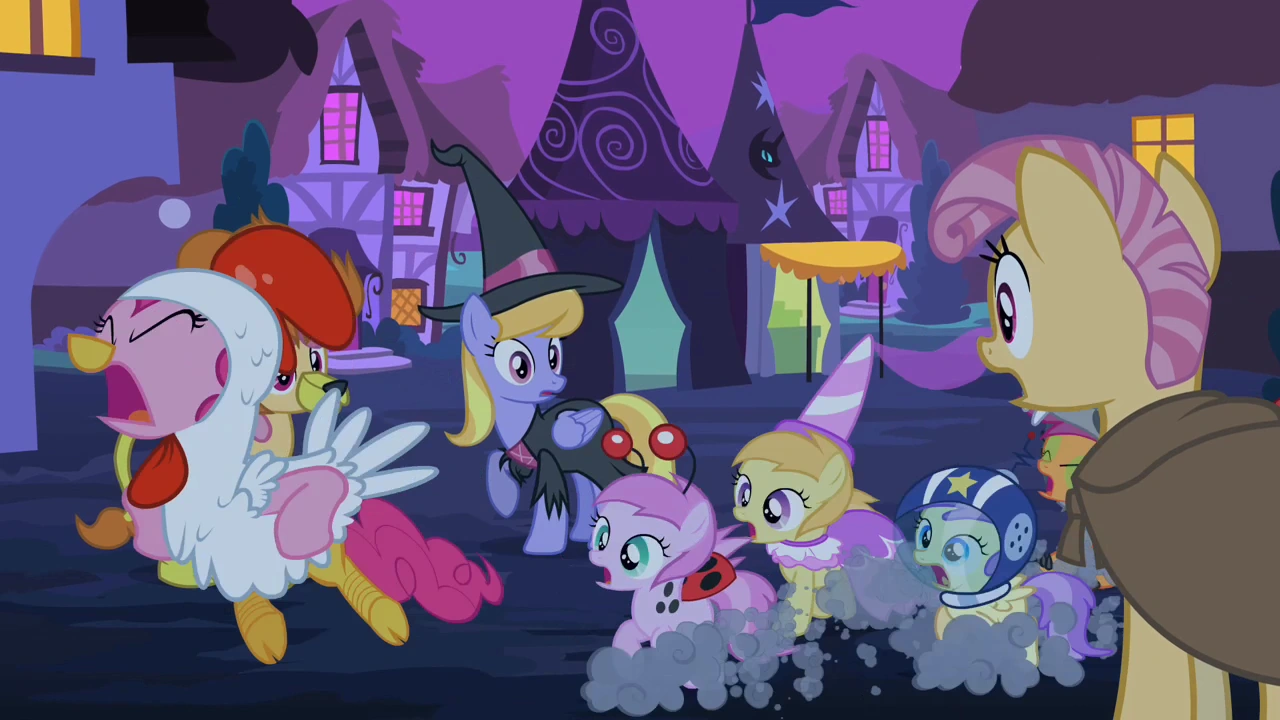 Image Pinkie Pie and foals running away S2E04.png My Little Pony