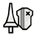 Lance Icon White