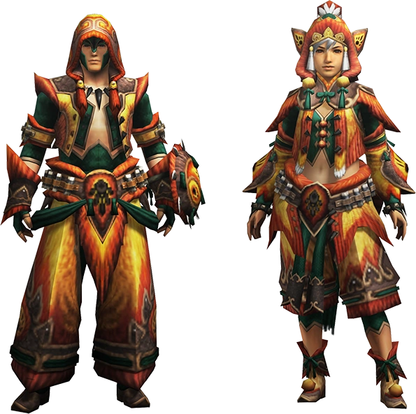 Kecha Armor (Gunner) (MH4U) Monster Hunter Wiki Fandom powered by Wikia