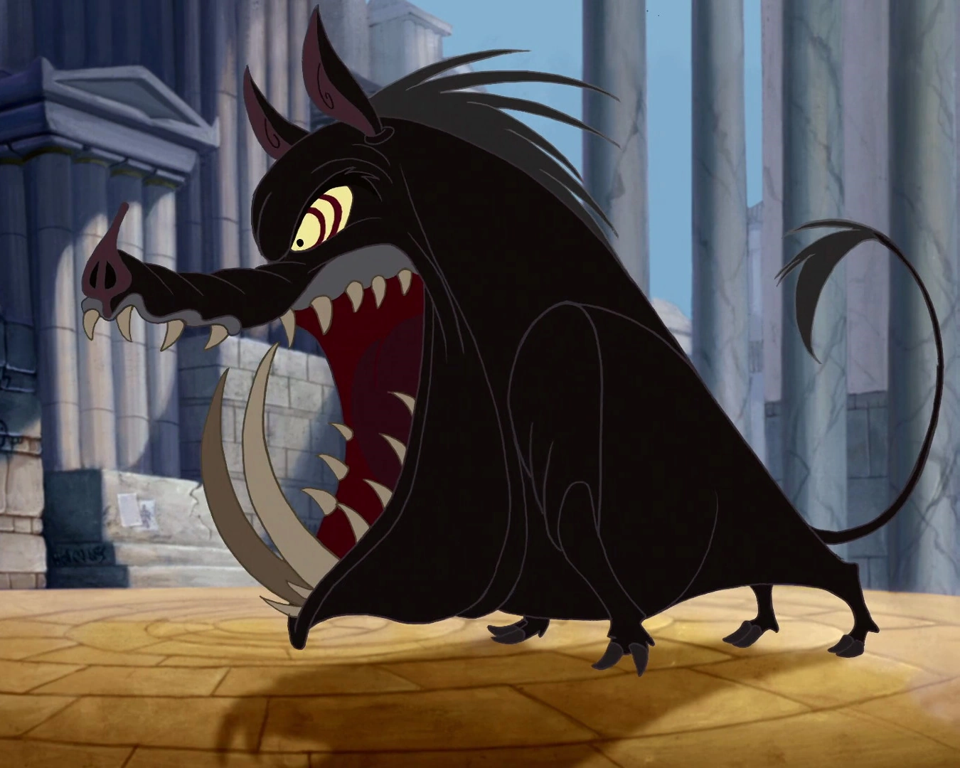 Erymanthian Boar (Disney's Hercules) Monster Moviepedia FANDOM