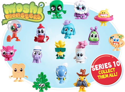 moshi monsters minifigures