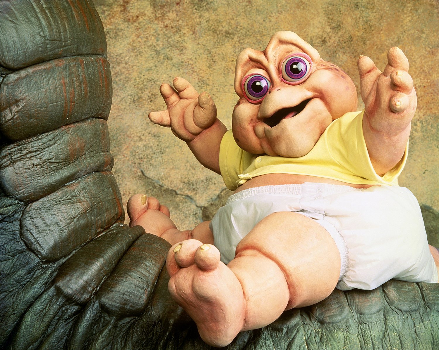 baby sinclair stuffed animal