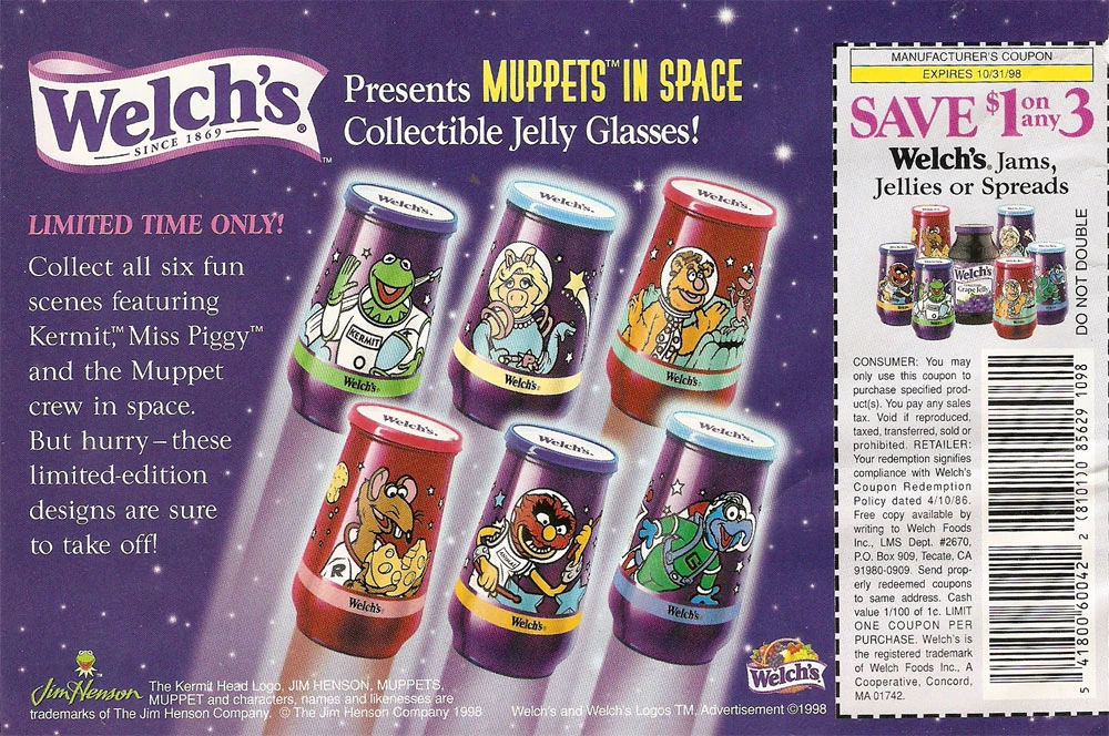 Muppets in Space Welch's Jelly Jars Muppet Wiki FANDOM powered by Wikia