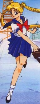 usagi tsukino school uniform moon sailor serena her wikia junior wiki