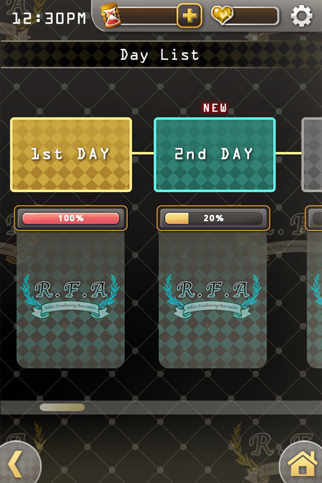 The real time method of the game, which takes place over 11 days