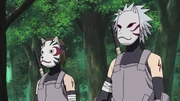 Tenzō and Kakashi as Anbu.png
