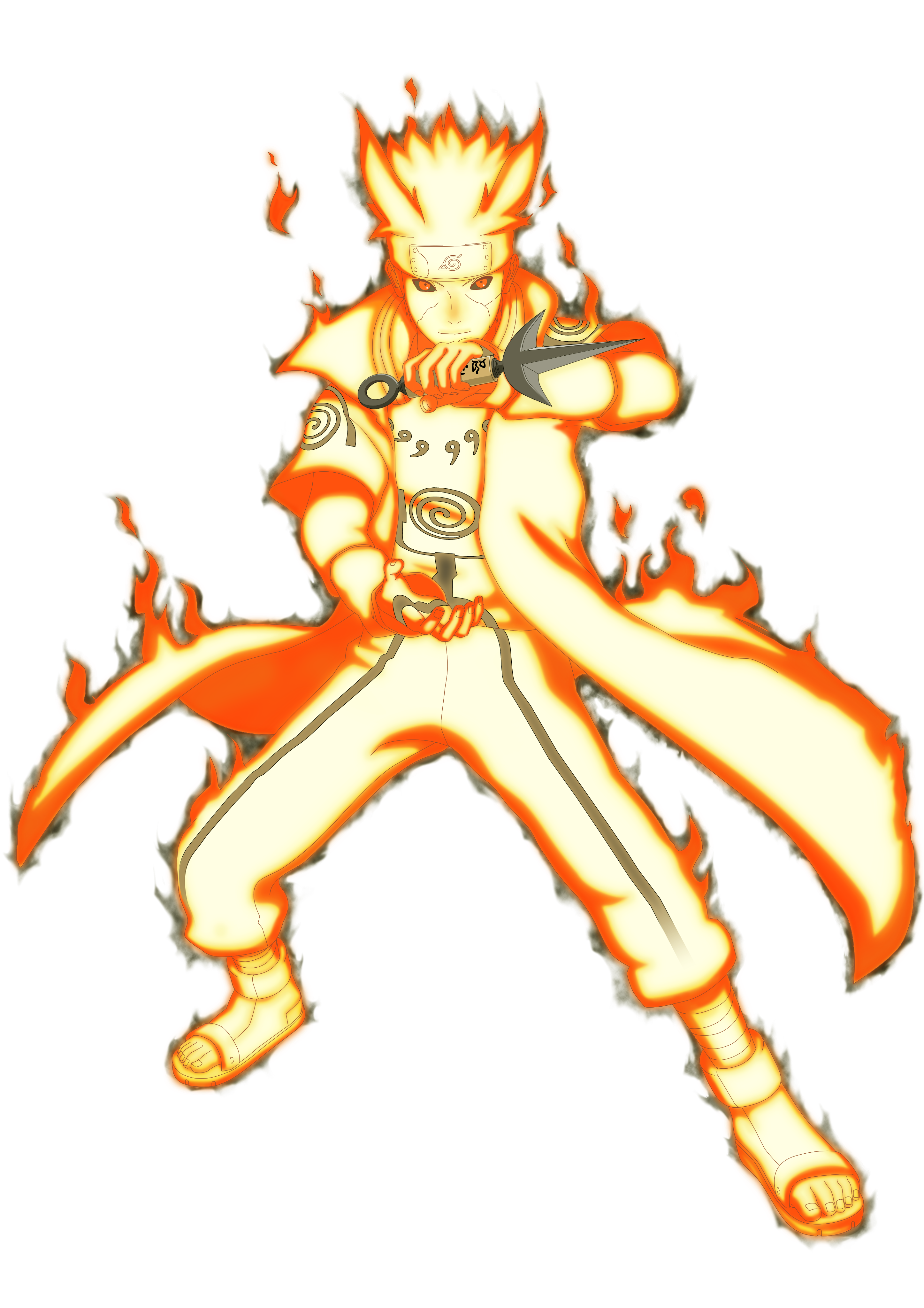 Nine Tails Chakra Mode   Narutopedia, the Naruto Encyclopedia Wiki